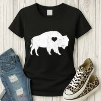 Bison Lover American Buffalo National Park Souvenir Women's T-Shirt thumb 3
