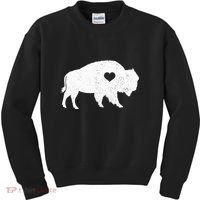 Bison Lover American Buffalo National Park Souvenir Kids Sweatshirt thumb 0