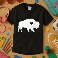 Bison Lover American Buffalo National Park Souvenir Kids T-Shirt thumb 3