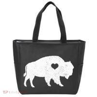Bison Lover American Buffalo National Park Souvenir Tote Bag thumb 0