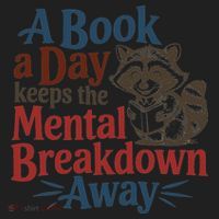Book Lovers - A Book A Day Keeps The Mental Breakdown Away Women's Sweatshirt thumb 2