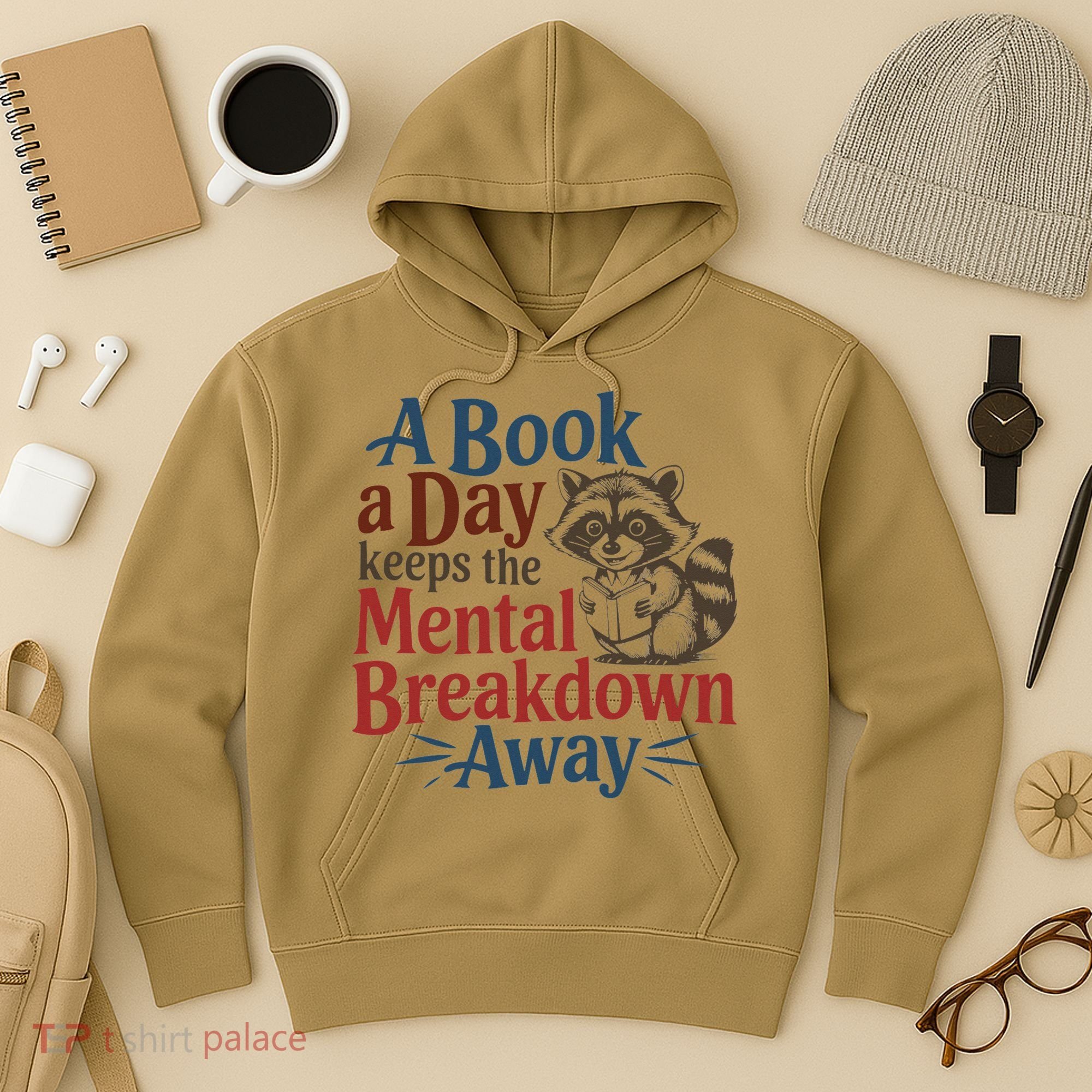 Book Lovers - A Book A Day Keeps The Mental Breakdown Away Hoodie
