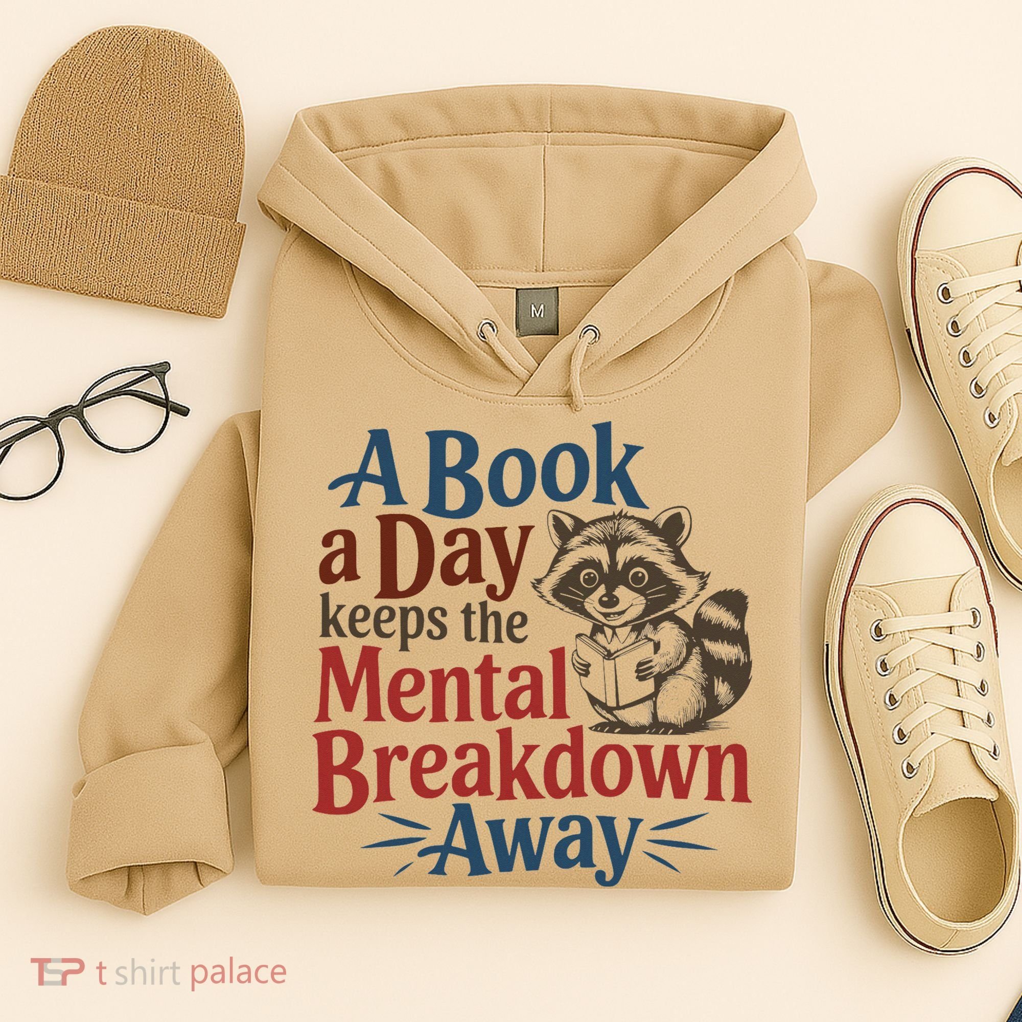 Book Lovers - A Book A Day Keeps The Mental Breakdown Away Hoodie