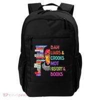 Ban Liars And Crooks Not History And Book Backpack thumb 0