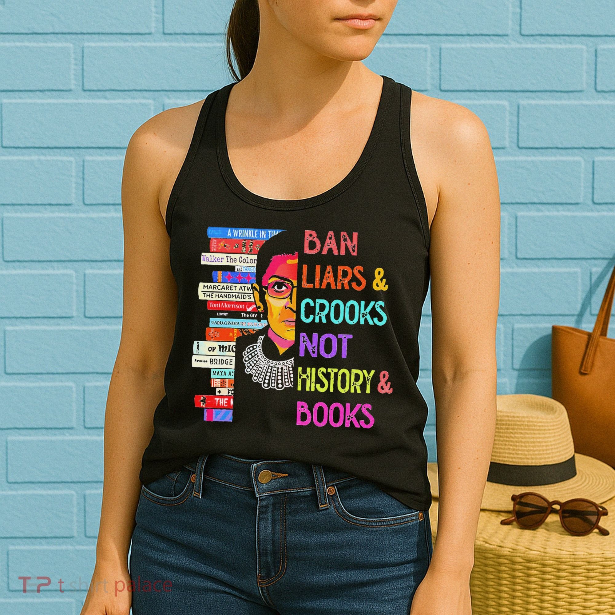 Ban Liars And Crooks Not History And Book Women's Tank Top