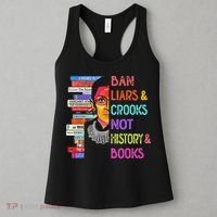 Ban Liars And Crooks Not History And Book Women's Tank Top thumb 3