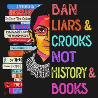 Ban Liars And Crooks Not History And Book Women's T-Shirt thumb 6