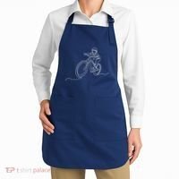 Bicycle Line Art Drawing Mountain Bike Apron thumb 2