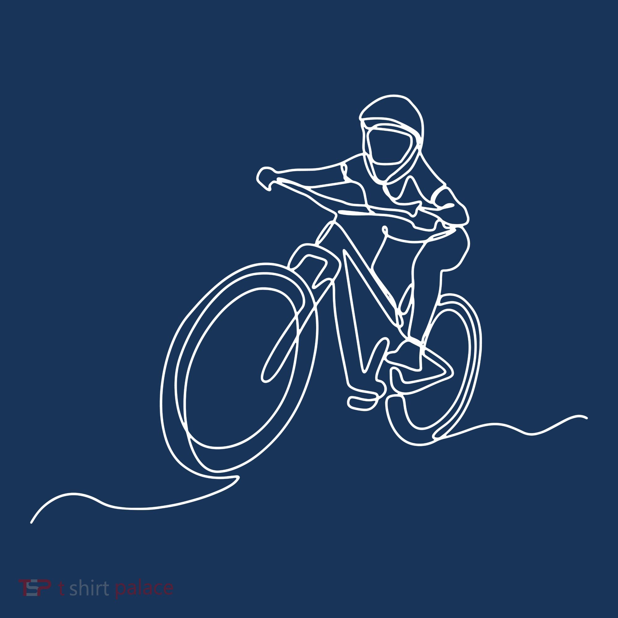 Bicycle Line Art Drawing Mountain Bike Polo