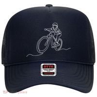 Bicycle Line Art Drawing Mountain Bike Hat thumb 0