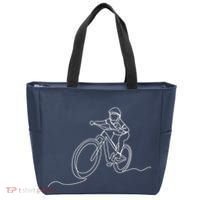 Bicycle Line Art Drawing Mountain Bike Tote Bag thumb 0