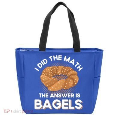 Bagel Lover Art I Did The Math The Answer Is Bagels Gift Tote Bag