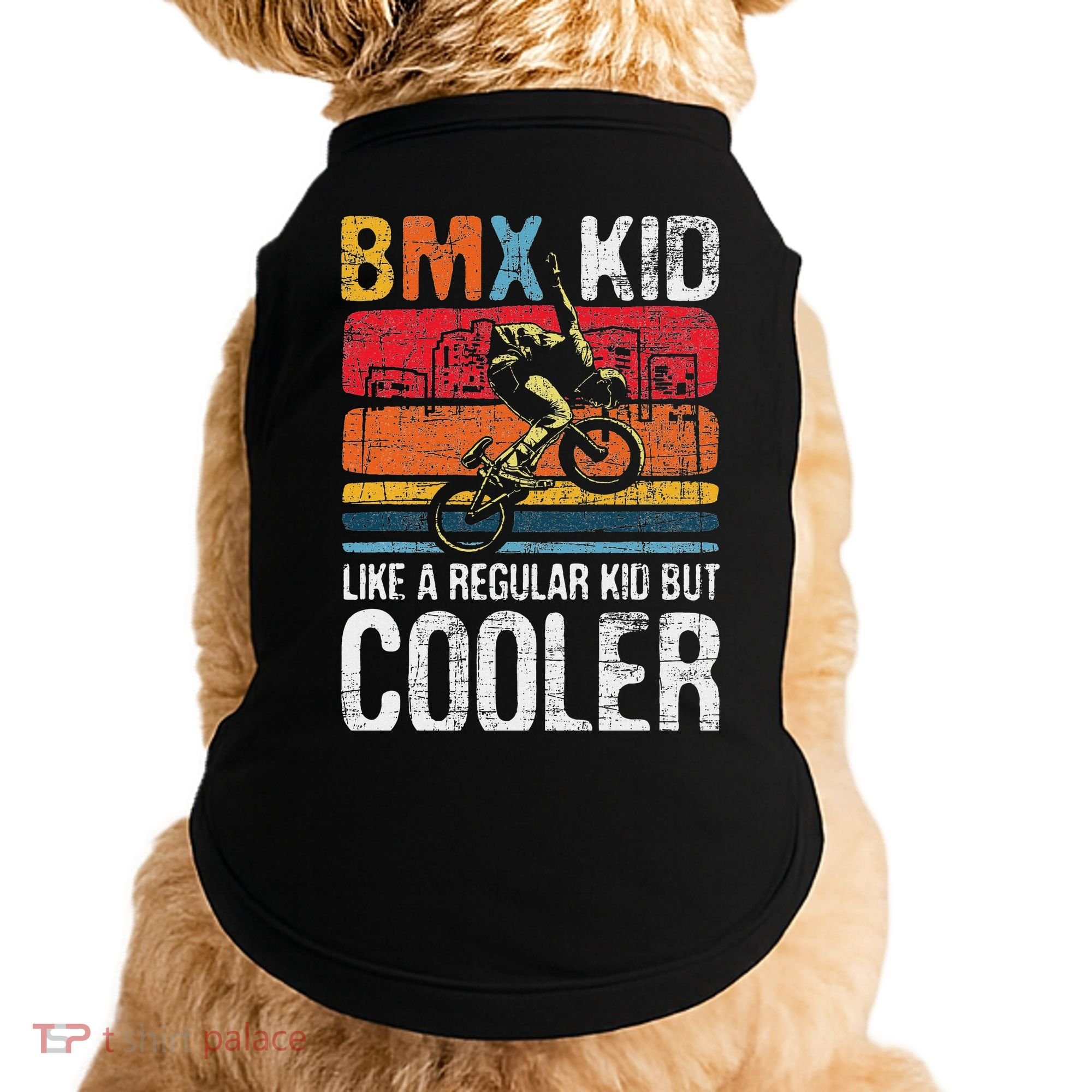 Bmx Like A Regular Cyclist Bicycle Bike Rider Doggie Tank