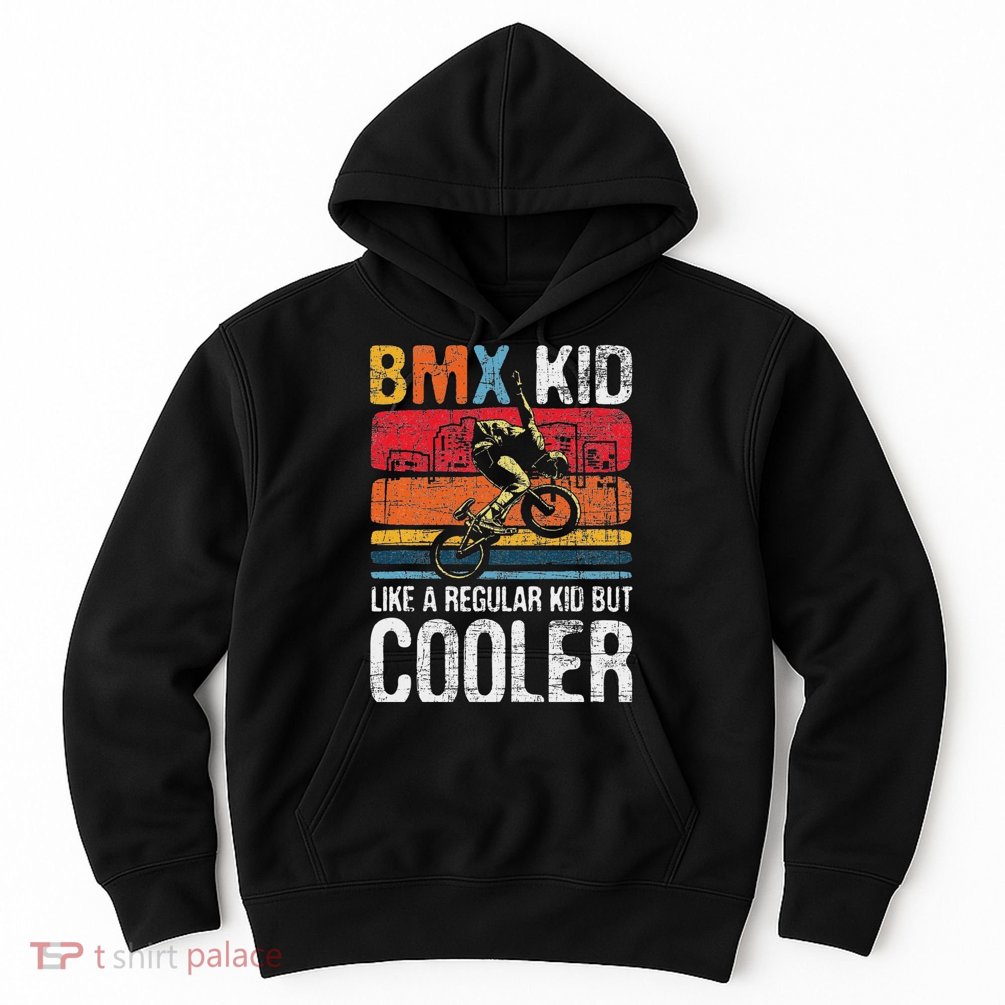 Bmx Like A Regular Cyclist Bicycle Bike Rider Hoodie
