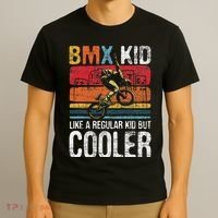 Bmx Like A Regular Cyclist Bicycle Bike Rider T-Shirt thumb 3