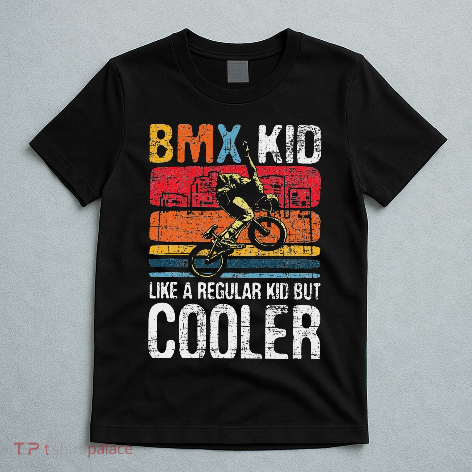 Bmx Like A Regular Cyclist Bicycle Bike Rider T-Shirt