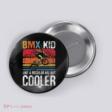 Bmx Like A Regular Cyclist Bicycle Bike Rider Button