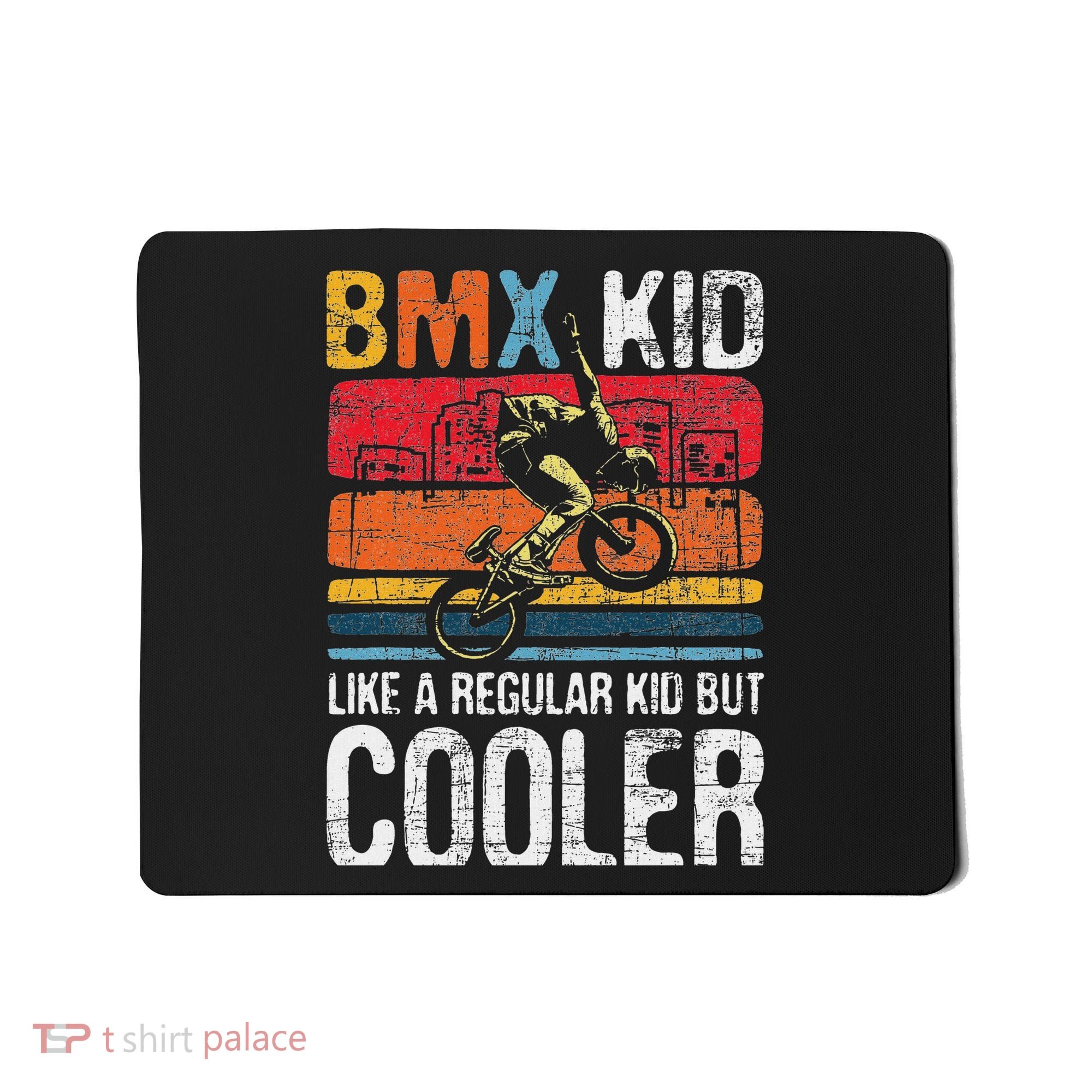 Bmx Like A Regular Cyclist Bicycle Bike Rider Mousepad