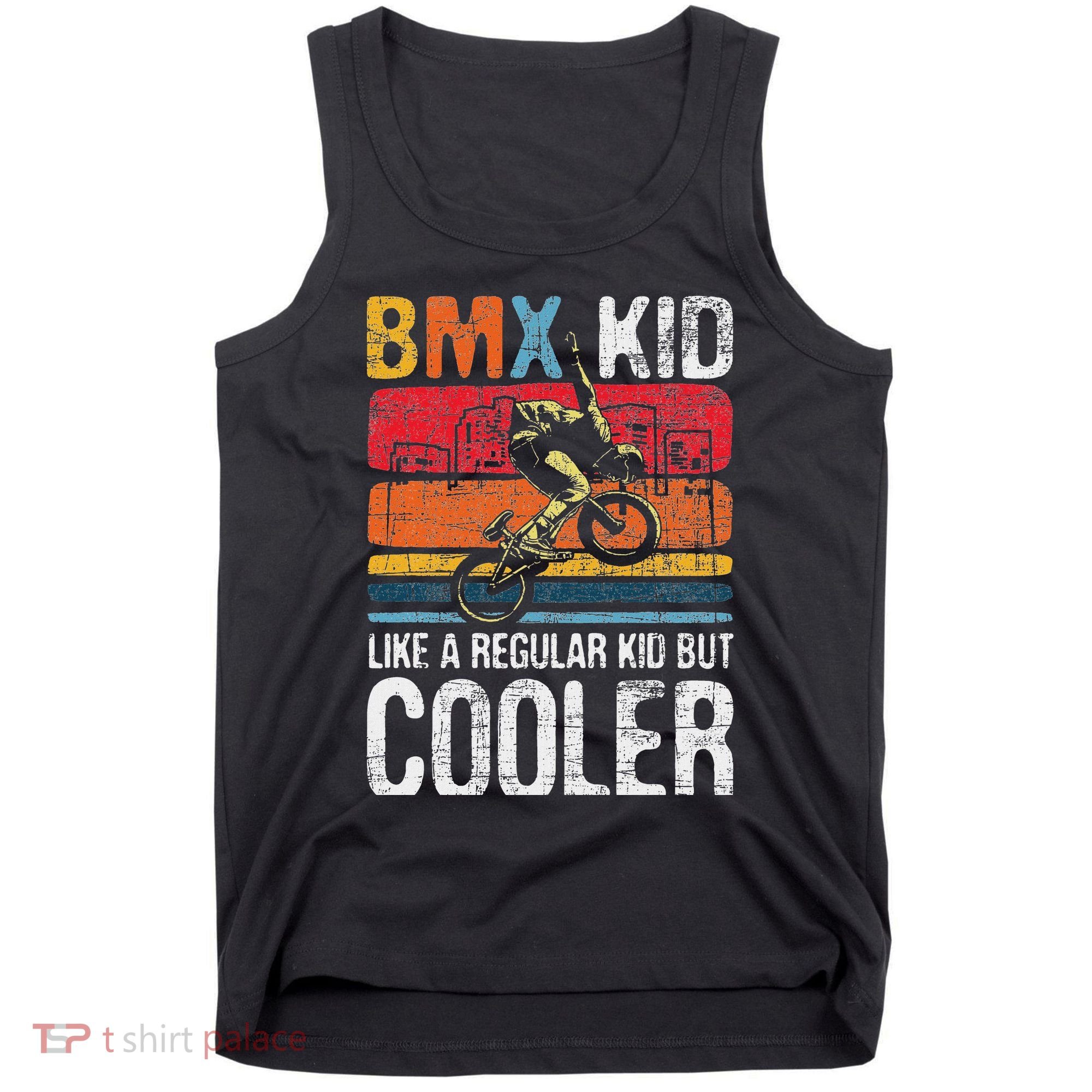 Bmx Like A Regular Cyclist Bicycle Bike Rider Tank Top