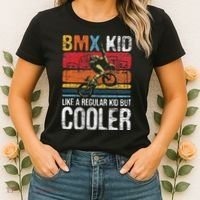 Bmx Like A Regular Cyclist Bicycle Bike Rider Women's T-Shirt thumb 2