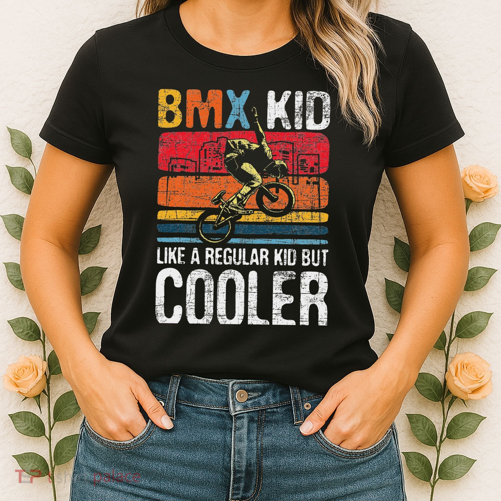 Bmx Like A Regular Cyclist Bicycle Bike Rider Women's T-Shirt