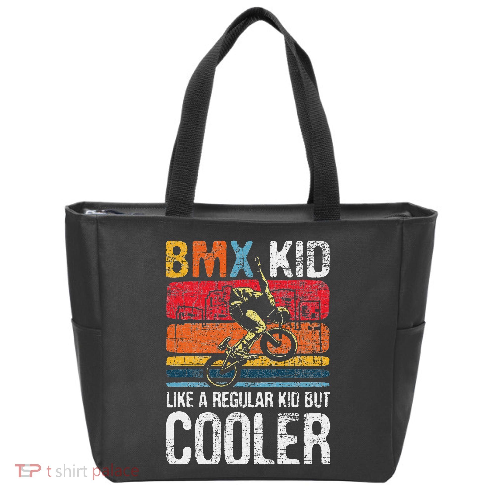 Bmx Like A Regular Cyclist Bicycle Bike Rider Tote Bag