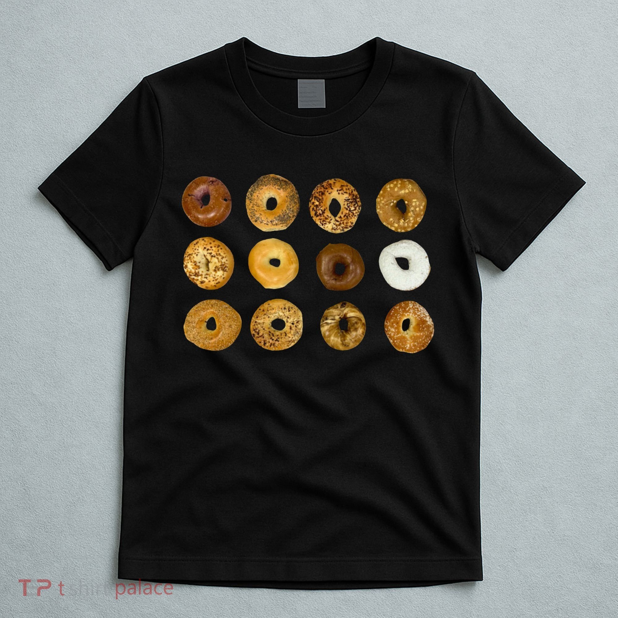 Bagel Lover All Kinds Of Bagels T-Shirt