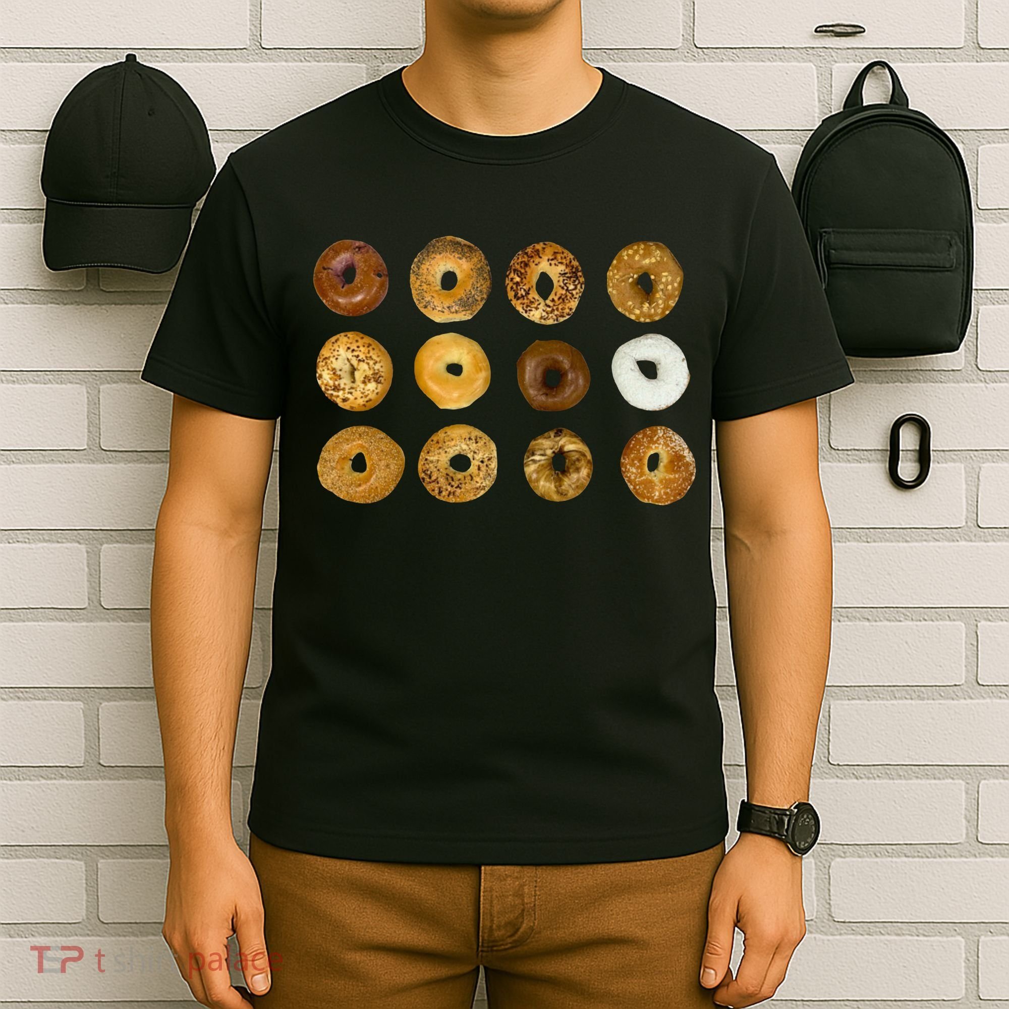 Bagel Lover All Kinds Of Bagels T-Shirt