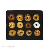 Bagel Lover All Kinds Of Bagels Mousepad thumb 0
