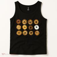Bagel Lover All Kinds Of Bagels Tank Top thumb 2