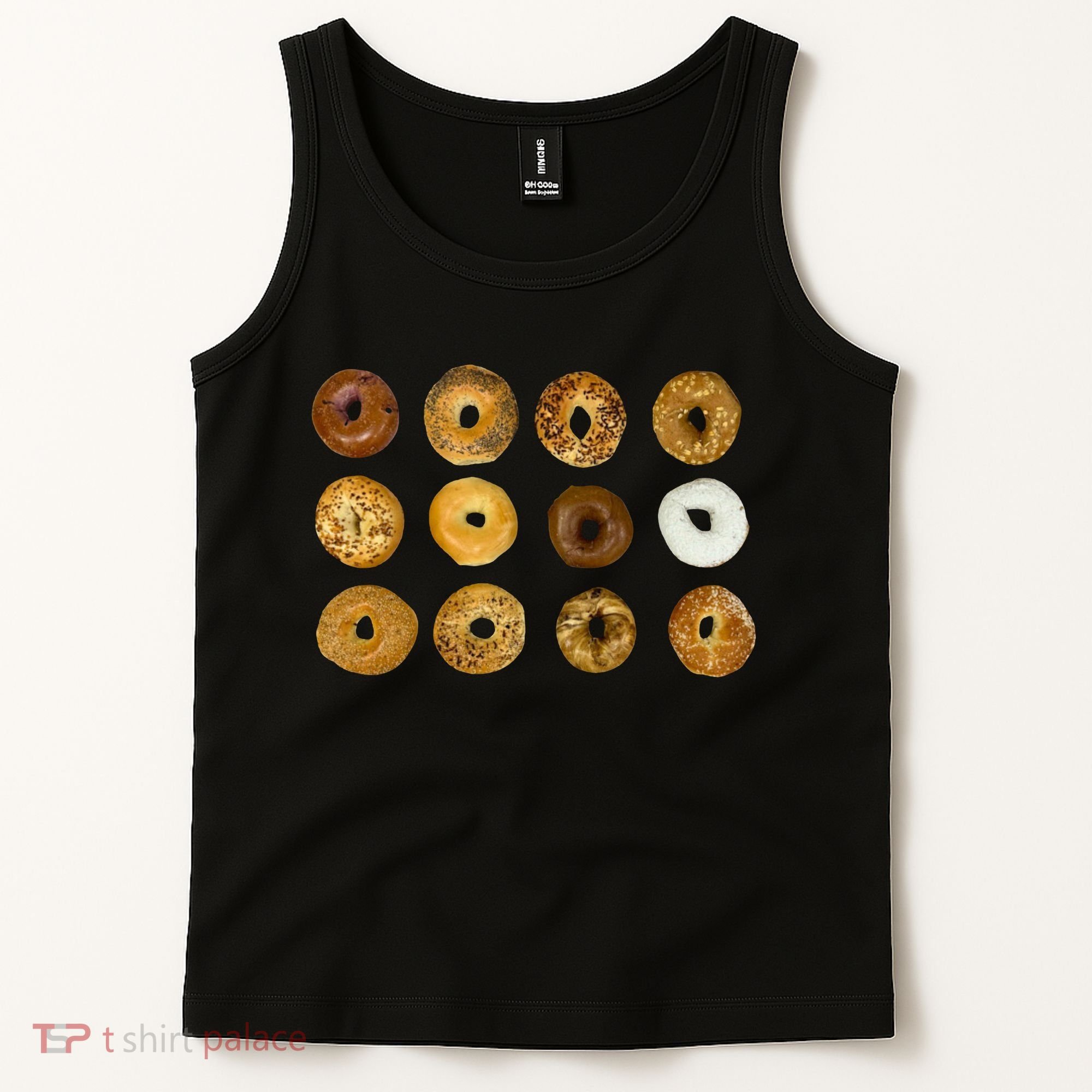 Bagel Lover All Kinds Of Bagels Tank Top