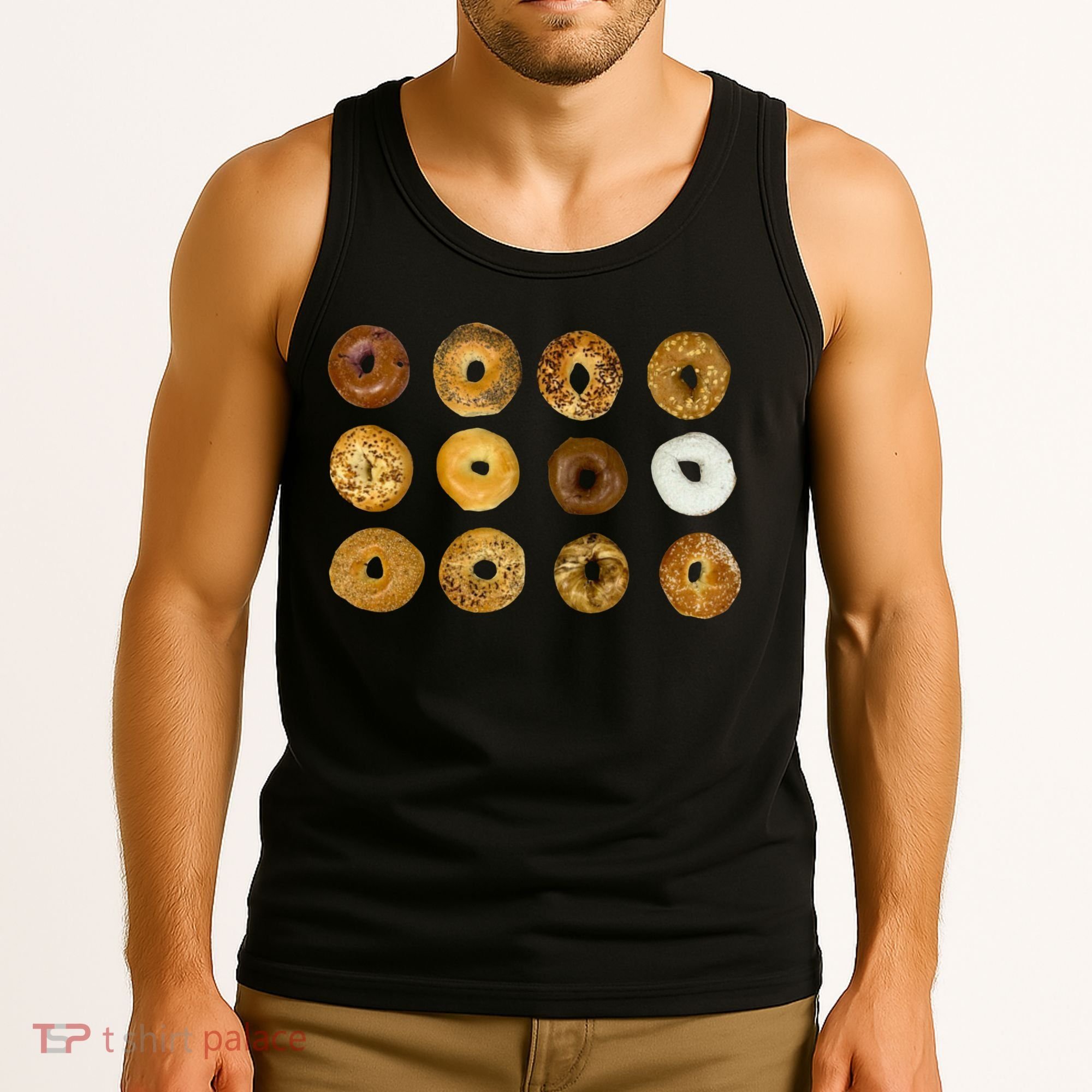 Bagel Lover All Kinds Of Bagels Tank Top