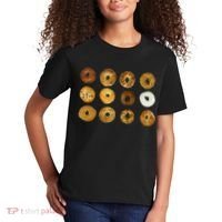 Bagel Lover All Kinds Of Bagels Kids T-Shirt thumb 2