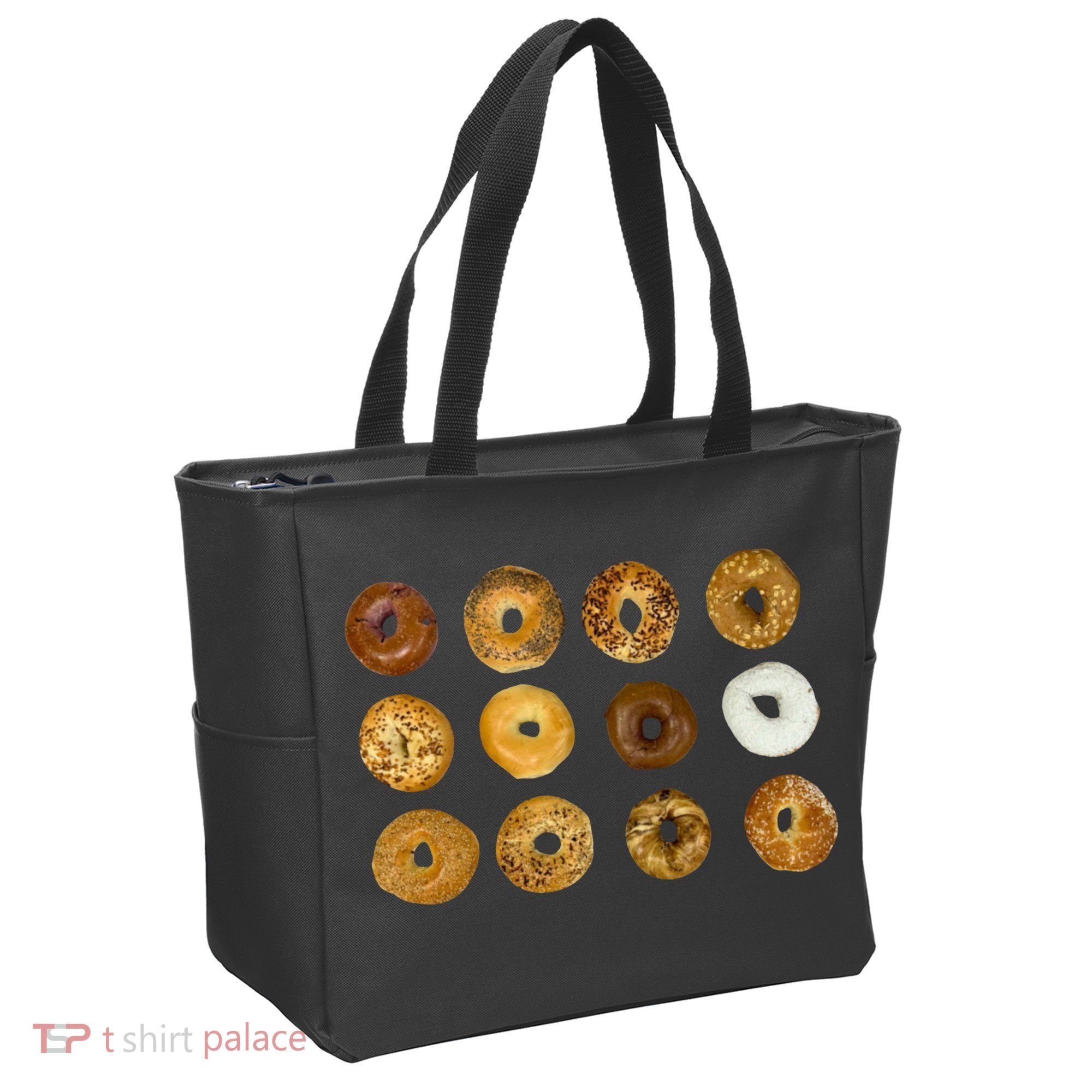 Bagel Lover All Kinds Of Bagels Tote Bag