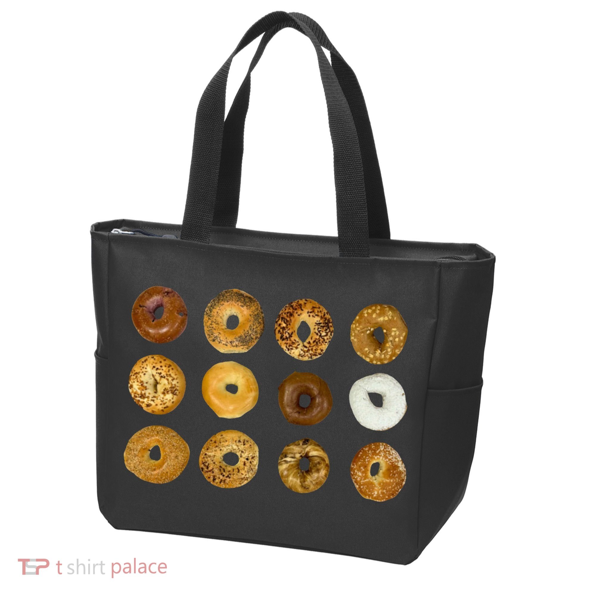 Bagel Lover All Kinds Of Bagels Tote Bag