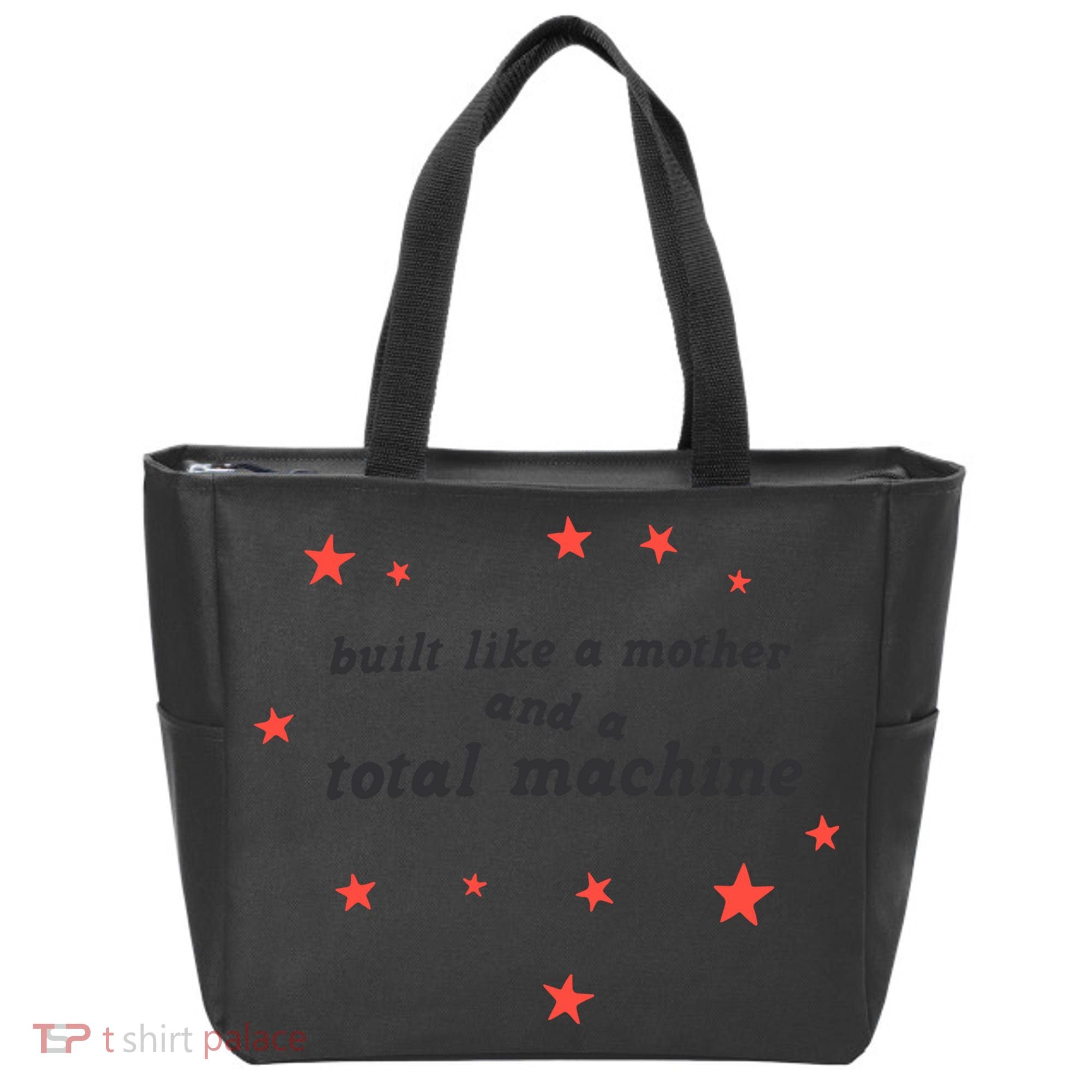 Built Like A Mother And A Total Machine All American Bitch Olivia Tote Bag