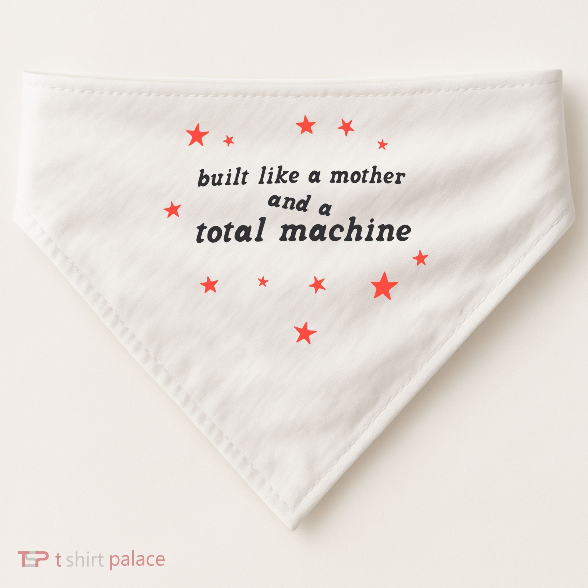 Built Like A Mother And A Total Machine All American Bitch Olivia USA-Made Doggie Bandana