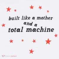 Built Like A Mother And A Total Machine All American Bitch Olivia Women's Hoodie thumb 2