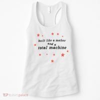 Built Like A Mother And A Total Machine All American Bitch Olivia Women's Tank Top thumb 0