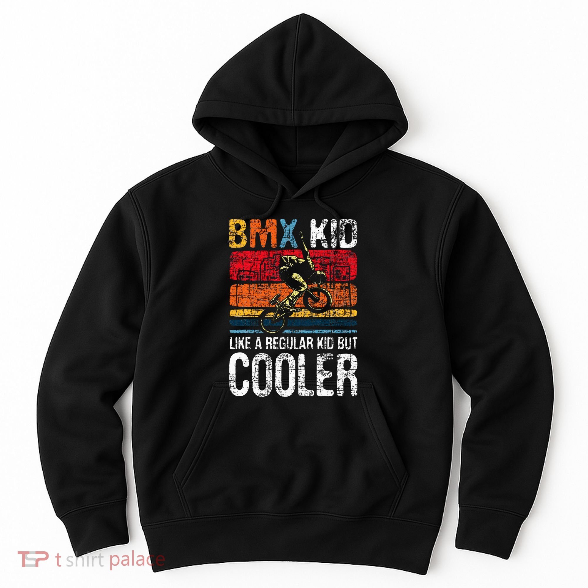 Bmx Like A Regular Cyclist Bicycle Bike Rider Hoodie