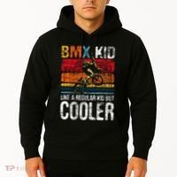Bmx Like A Regular Cyclist Bicycle Bike Rider Hoodie thumb 2