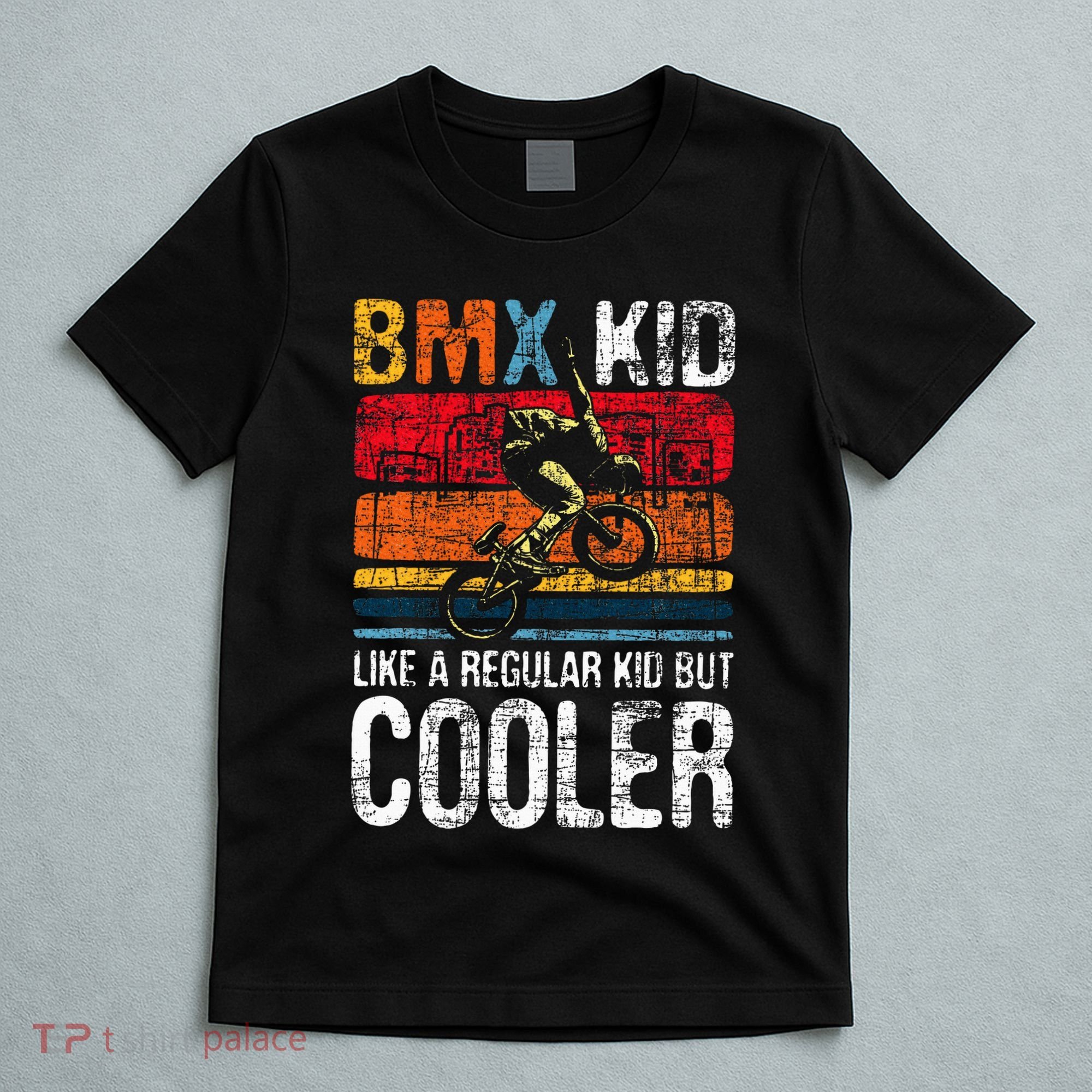 Bmx Like A Regular Cyclist Bicycle Bike Rider T-Shirt
