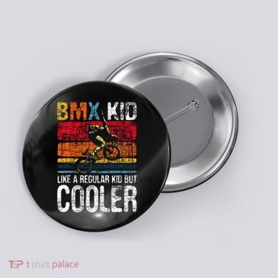 Bmx Like A Regular Cyclist Bicycle Bike Rider Button