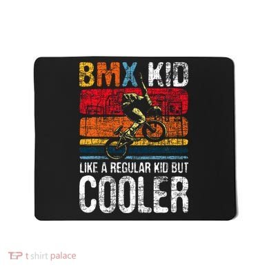 Bmx Like A Regular Cyclist Bicycle Bike Rider Mousepad