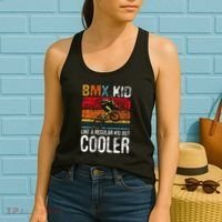 Bmx Like A Regular Cyclist Bicycle Bike Rider Women's Tank Top thumb 2