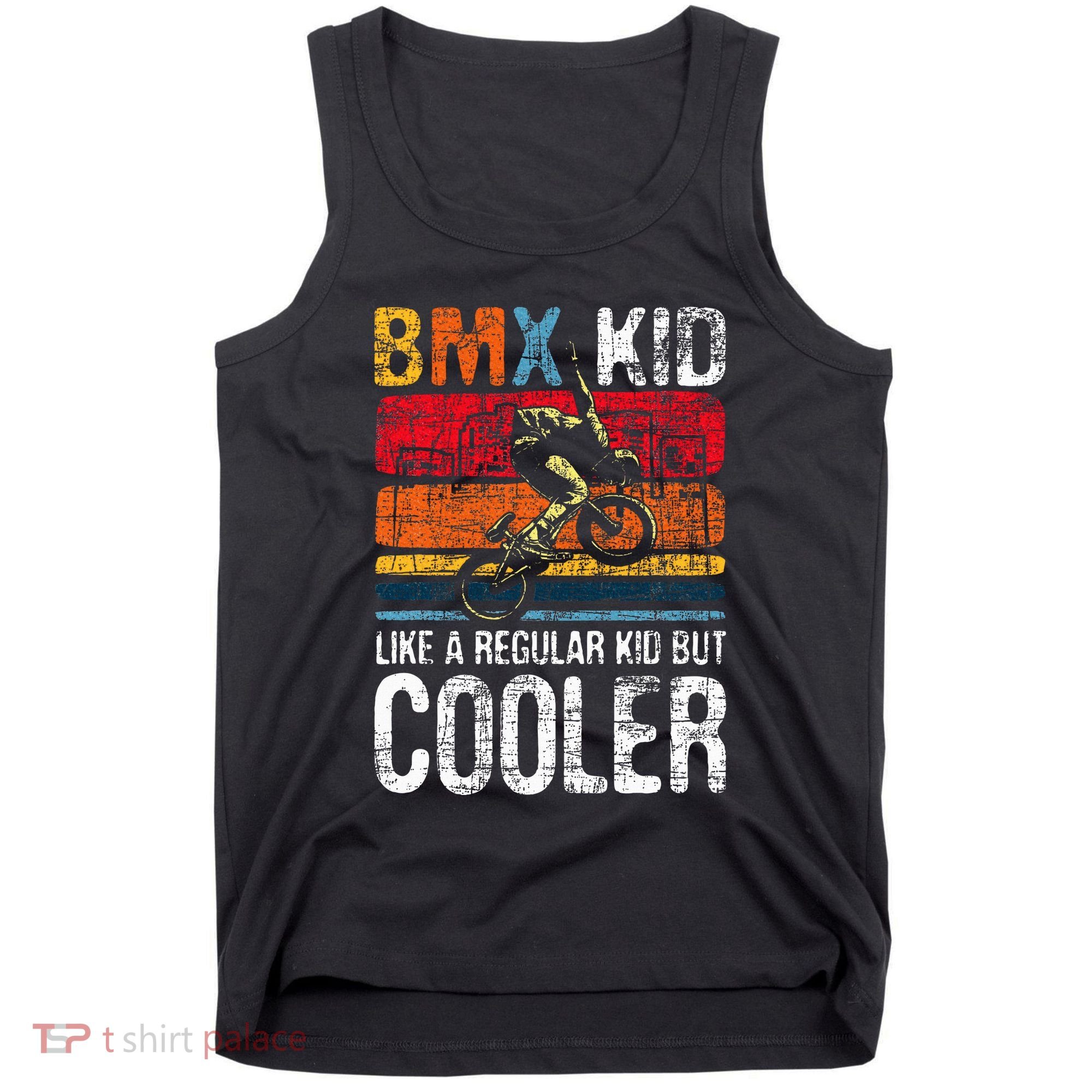 Bmx Like A Regular Cyclist Bicycle Bike Rider Tank Top