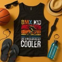 Bmx Like A Regular Cyclist Bicycle Bike Rider Tank Top thumb 4