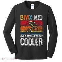 Bmx Like A Regular Cyclist Bicycle Bike Rider Kids Long Sleeve Shirt thumb 0
