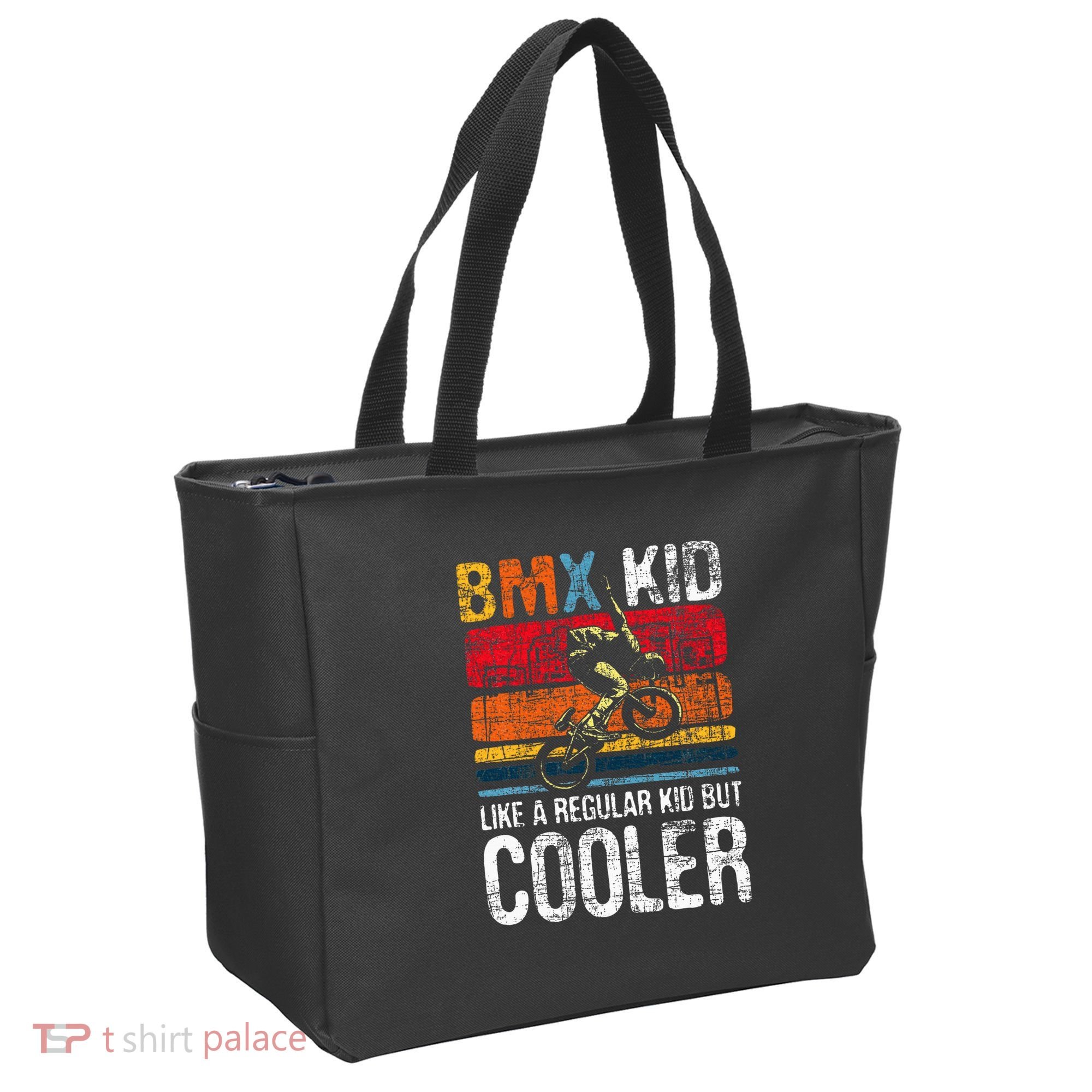 Bmx Like A Regular Cyclist Bicycle Bike Rider Tote Bag