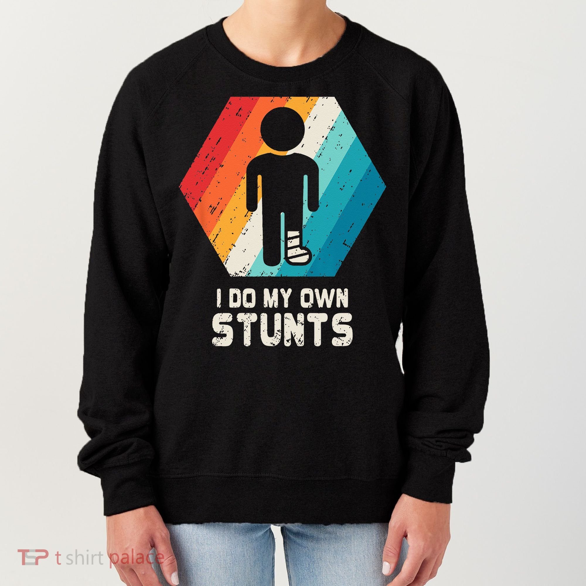 Broken Leg Ankle Knee Foot Injury Get Well Soon Gift Women's Sweatshirt